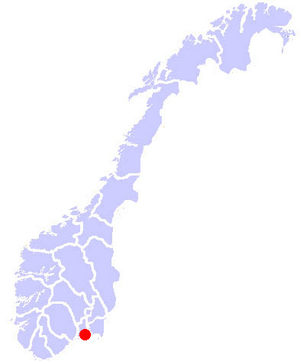 Larvik location