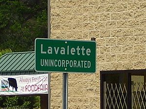 Lavalette-sign