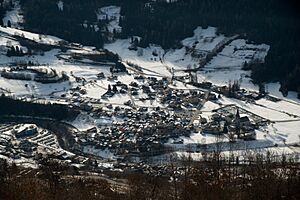 Le Châble depuis Verbier