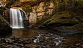 Looking Glass Falls in Autumn