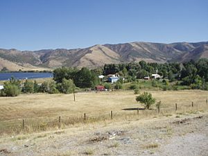 Mantua, as seen from US-89/US-91, September 2008