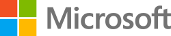 A square divided into four sub-squares, colored red-orange, green, yellow and blue (clockwise), with the company name appearing to its right