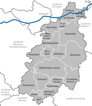 Municipalities in PAF