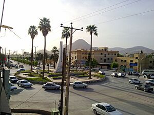 Nurabad central square