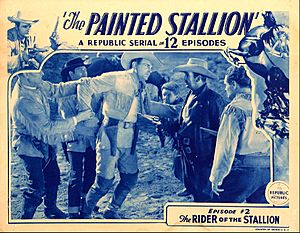 Painted Stallion lobby card