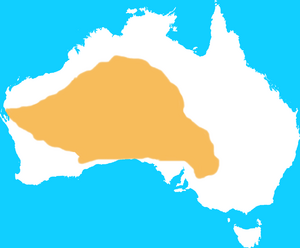 Pig-footed Bandicoot Distribution Map.png