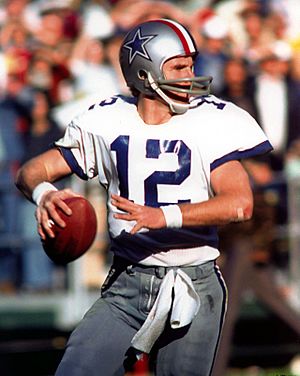 Staubach cowboys qb