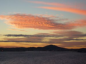 Toulon Rade Sunset