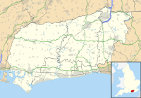 Bramber Castle is located in West Sussex