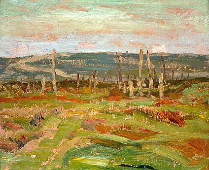 A.Y. Jackson - Vimy Ridge from Souchez Valley