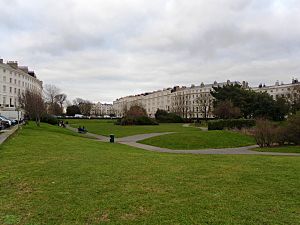 Adelaide Crescent, Palmeira Square and Gardens, Hove