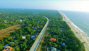 Alappuzha Bypass Aerial View 2