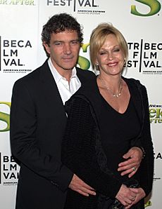 Antonio Banderas and Melanie Griffith, 2010 Tribeca Film Festival