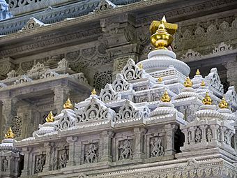 BAPS Robbinsville Mandir - carving 4