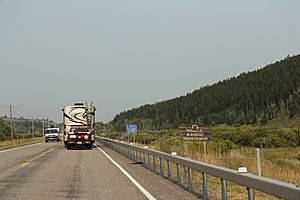 Blackfeet Reservation Entrance Montana US2