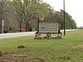 Florida Caverns State Park Entrance Sign