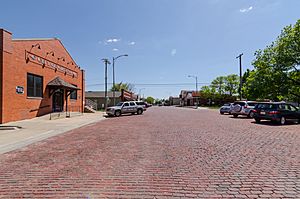 Downtown looking south on Mc Kenna Ave