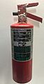 Halon 1211 Fire Extinguisher