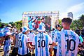 Hinchas de Messi