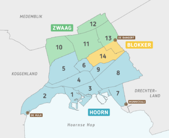 Hoorn Districts