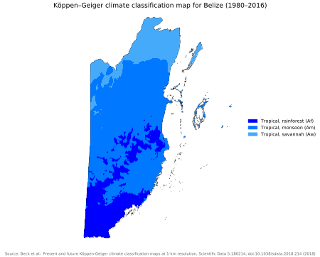 Koppen-Geiger Map BLZ present