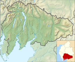 Easedale Tarn is located in South Lakeland