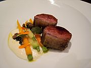 Loin of lamb at Quay