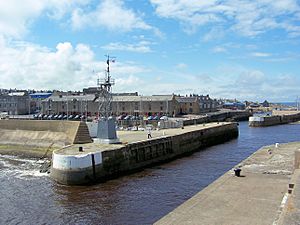 Lossie harbours