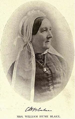 Mrs Christina Honoria Blake