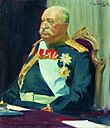 N.P.Ignatiev by Kustodiev