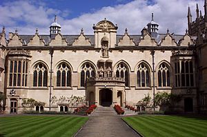 Oriel College First Quad