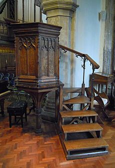 St Marys Hitchin Pulpit