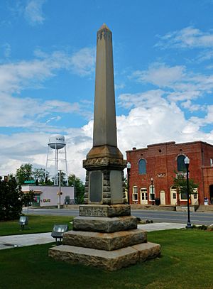 Confederate Monument in Talbotton, 2012