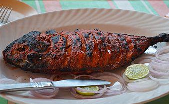 Tandoori fish