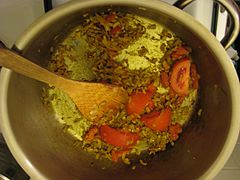 The making of Biriyani-Biriyani Masala-Step1