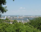 View across Penarth Flats towards Cardiff, 2009 - geograph.org.uk - 1377223