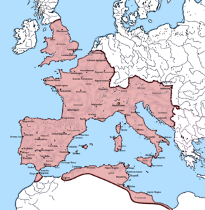 Western Roman Empire 395