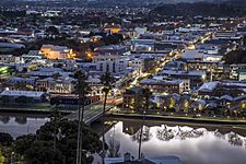 Whanganui at night