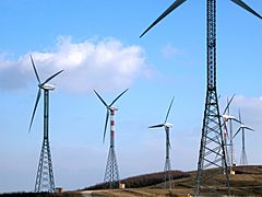 Wind farm, unknown location