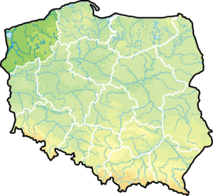 Location within Poland