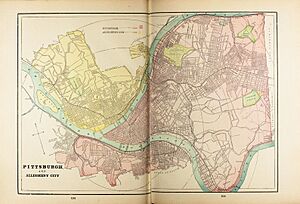 Allegheny City map