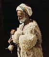 American Colony, Ramallah peasant spinning wool 18417-020u