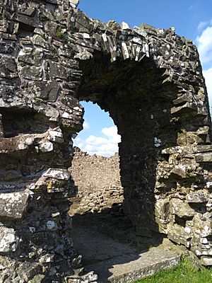 Archway at Wiston Castle