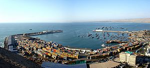 Arica port (Jan. 2008)