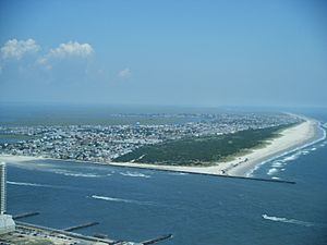 Brigantine NJ from 47th floor of Revel Atlantic City