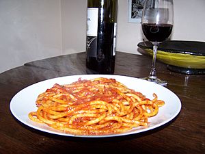 Bucatini amatriciana