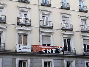 CNT offices in Madrid