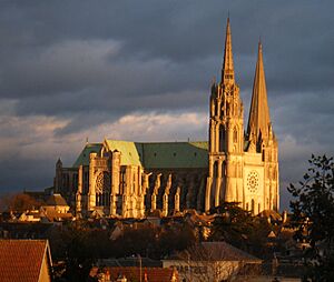 Chartres Cath+Gare