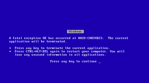 ConCon bsod