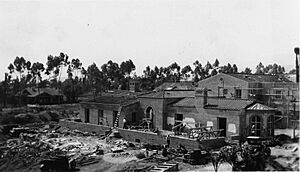 Eleanor Joy Toll Hall construction at Scripps College